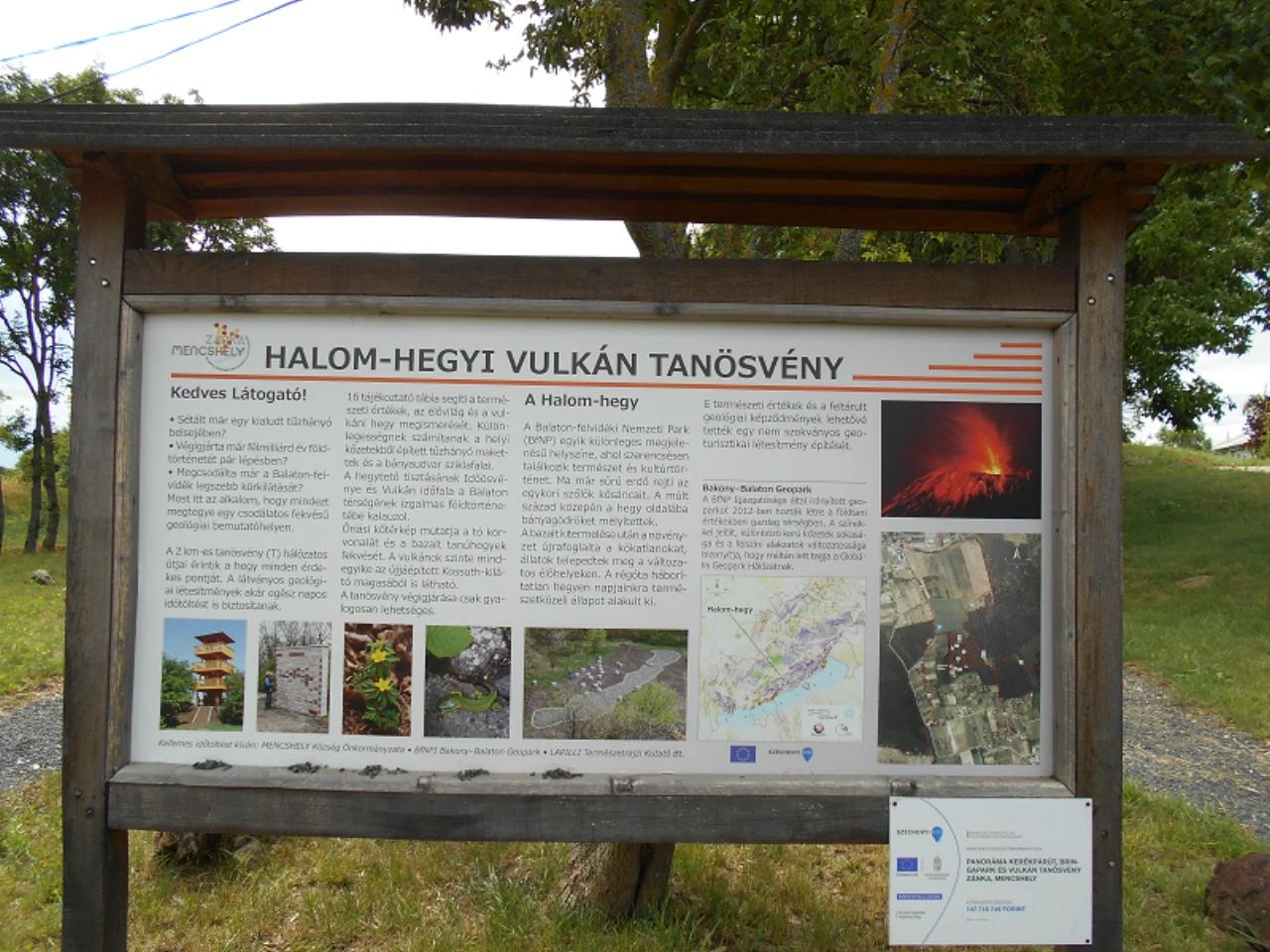 Halom-hegyi vulkán tanösvény nevü látnivaló 2. számú fényképe