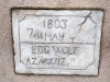 1803-as árvízi emléktábla (Veszprém) látnivaló fényképe