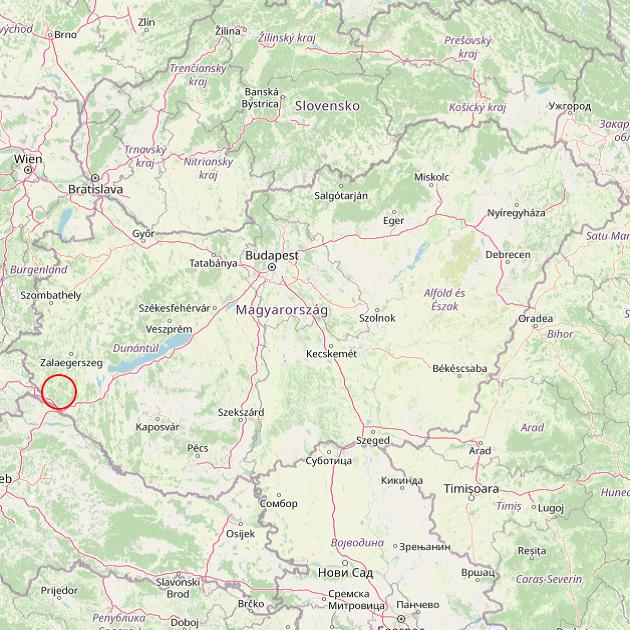 A Lispeszentadorján település helye Magyarországon térkép A Lispeszentadorján település helye Magyarországon térkép